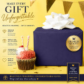 Cadeaupapier | Persoonlijk Navy Cadeaupapier