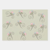 Cadeaupapier plat, set van 3 (Voorkant 2)