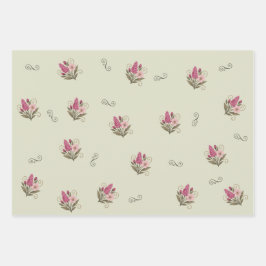 Cadeaupapier plat, set van 3