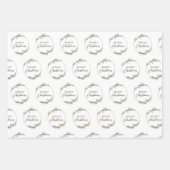 Cadeaupapier plat vel set van 3 (Voorkant)