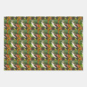 Cadeaupapier plat vel set van 3 (Voorkant 3)