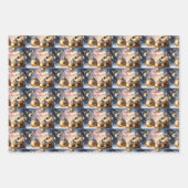 Cadeaupapier plat vel set van 3 (Voorkant)