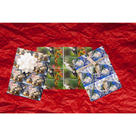 Cadeaupapier plat vel set van 3