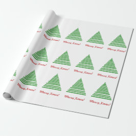 Cadeaupapier - Prettige Kerstboom