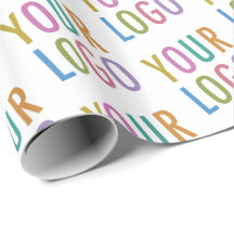 Cadeaupapier Rol Custom Bedrijfslogo VS
