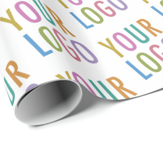 Cadeaupapier Rol Custom Bedrijfslogo VS