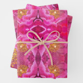 Cadeaupapier Roze Cactus Roos (In situ)