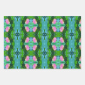 Cadeaupapier Roze Waterverf Lotus (Voorkant 3)