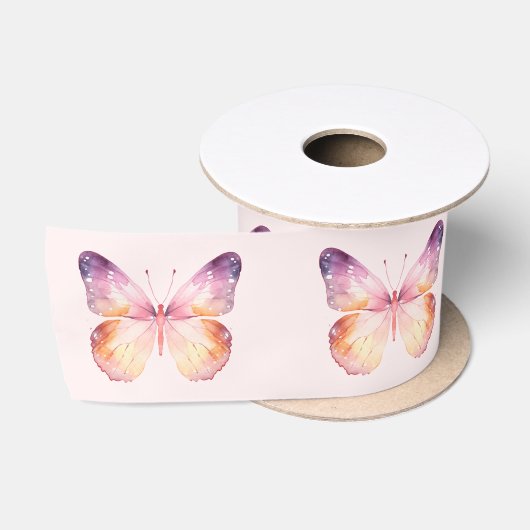 Cadeaupapier Satijnen Lint (Spoel)