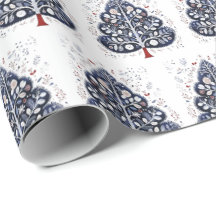 Cadeaupapier - Scandinavische Kerstboom