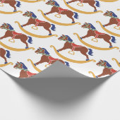 Cadeaupapier - Schommelend Paard (Hoek)