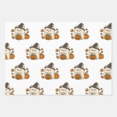 Cadeaupapier Set Halloween / Pomeranian (Voorkant 2)