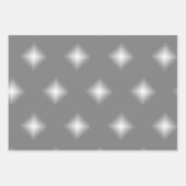 Cadeaupapier Set - Kerststerren (Voorkant 3)