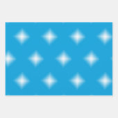 Cadeaupapier Set - Kerststerren (Voorkant)