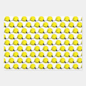 Cadeaupapier Set - Silhouet van Kolibrie (Voorkant 3)