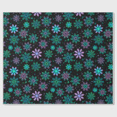 Cadeaupapier "Sneeuwvlokken" (Vlak)