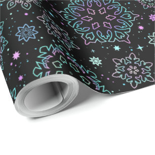 Cadeaupapier "Sneeuwvlokken"