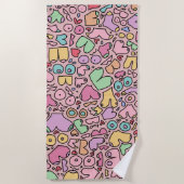 Cadeaupapier Strandlaken (Voorkant)