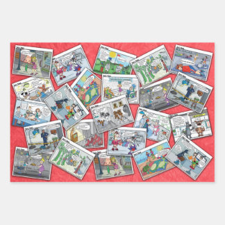 Cadeaupapier | stripverhaal | Cartoons