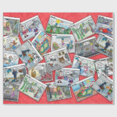 Cadeaupapier | stripverhaal | Cartoons (Vlak)