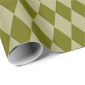 Cadeaupapier - Tweekleurig diamantpatroon (Rol Hoek)