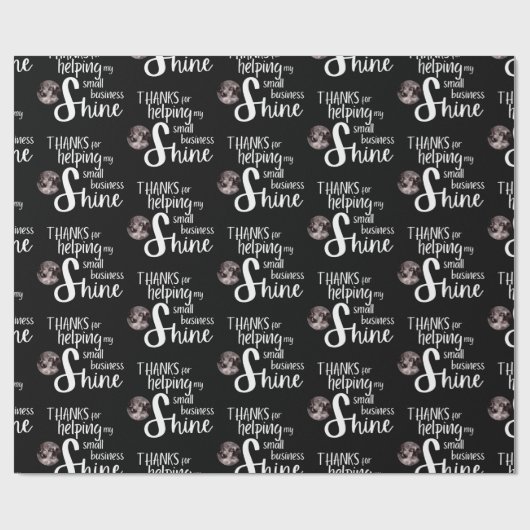 Cadeaupapier Vellen Bedankt (Vlak)