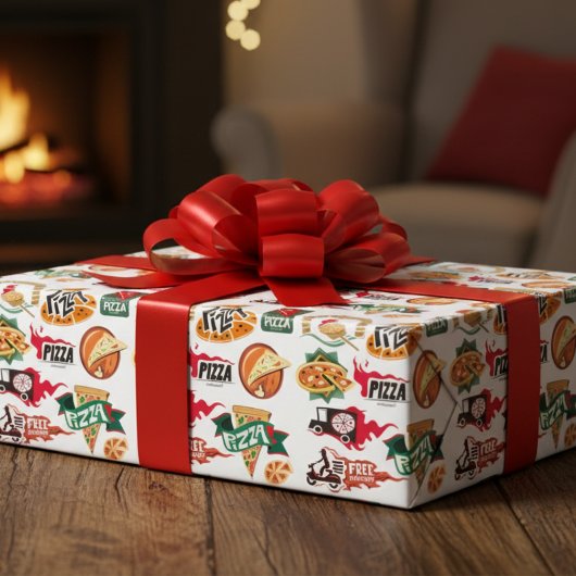 Cadeaupapier Vellen Pizza Pie Collectie