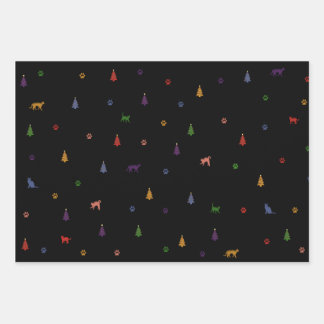 Cadeaupapier Vellen Se, cat, Christmas