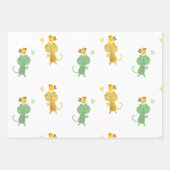 Cadeaupapier Vellen Set poesjes  (Voorkant 2)