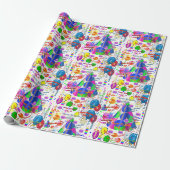 Cadeaupapier verjaardag 31 juli (Uitgerold)