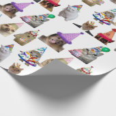 Cadeaupapier verjaardagsfeestje  (Hoek)