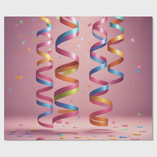 Cadeaupapier (Verjaardagsfeestje) (Vlak)