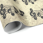 Cadeaupapier - Verpakt in Muziek (Rol Hoek)
