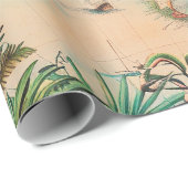Cadeaupapier-Vintage Atlas Cadeaupapier (Rol Hoek)