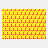 Cadeaupapier - Vis Schub Patroon (Voorkant)