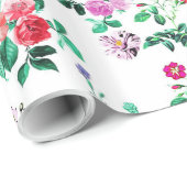 Cadeaupapier Vlinders en Bloemen (Rol Hoek)