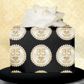 Cadeaupapier voor 85e verjaardag