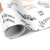 cadeaupapier voor auto's en jongens (Rol Hoek)