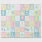 Cadeaupapier voor babyfeestje (Vlak)