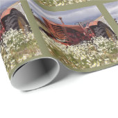 Cadeaupapier voor  Boerderij (Rol Hoek)