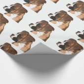 cadeaupapier voor cadeautjes voor vlashonden (Hoek)