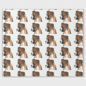 cadeaupapier voor cadeautjes voor vlashonden (Vlak)