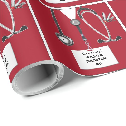 Cadeaupapier voor dokters (Rol Hoek)