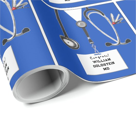 Cadeaupapier voor dokters (Rol Hoek)
