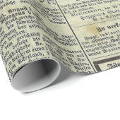 cadeaupapier voor  Duitse kranten (Rol Hoek)