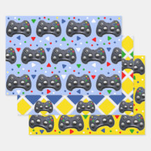 Cadeaupapier voor gamers