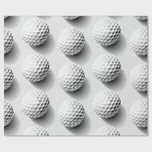 Cadeaupapier voor golfliefhebbers