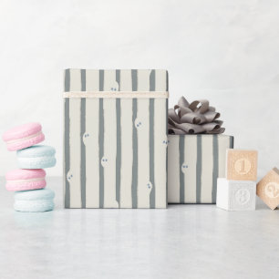 Cadeaupapier voor Halloween met spookpatroon