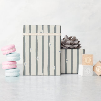 Cadeaupapier voor Halloween met spookpatroon