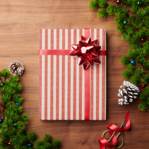 Cadeaupapier voor kerst in retro stijl.